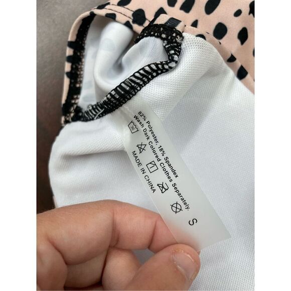 Shein Bikini Top Size Small Cheetah Print - Picture 5 of 5